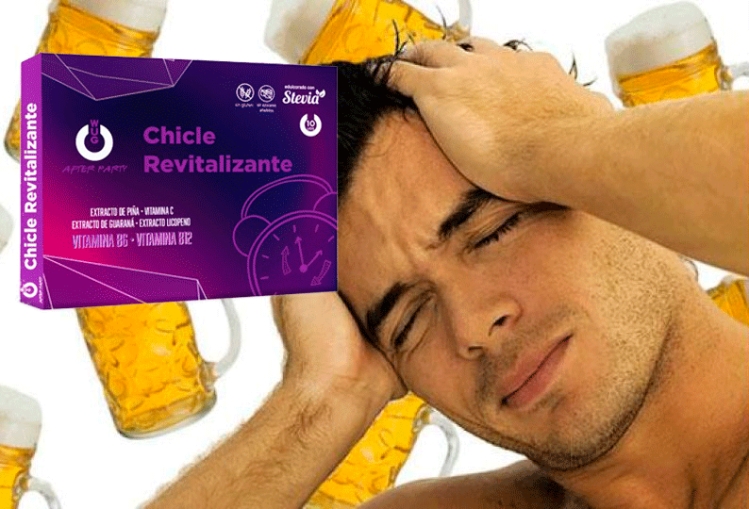 El chicle que quita resaca en 5 minutos El chicle que quita resaca en 5 minutos