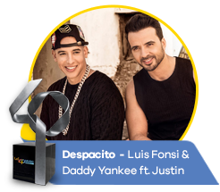 Despacito  -  Luis Fonsi &  Daddy Yankee ft. Justin Bieber 