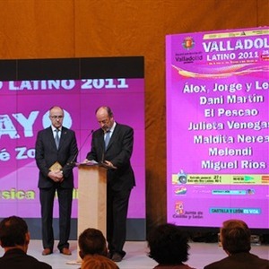 Dani Martín, Maldita Nerea, David Otero y Julieta Venegas, en el Valladolid Latino 2011
