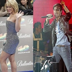 Shakira y Enrique Iglesias brillan en los Premios 40 Principales 2011