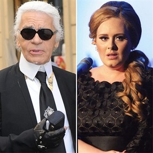 Karl Lagerfeld llama 'gorda' a Adele