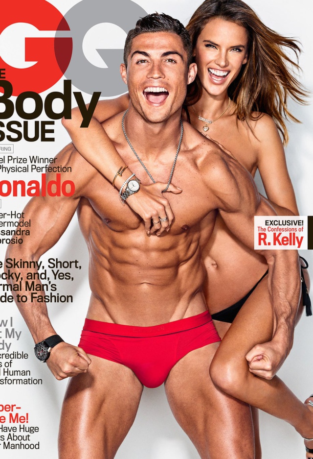Cristiano Ronaldo y Alessandra Ambrosio, una pareja de moda