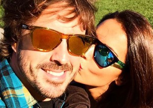 Fernando Alonso y Lara Álvarez se casan