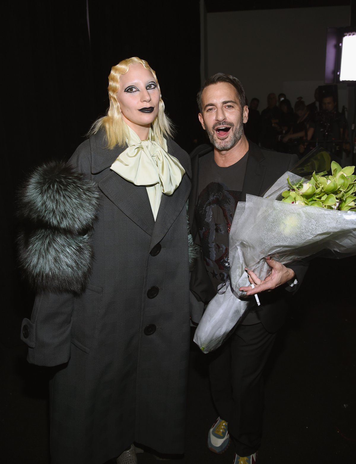 Una irreconocible Lady Gaga desfila para Marc Jacobs