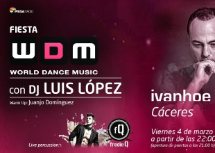Celebramos fiestón de World Dance Music en Cáceres!