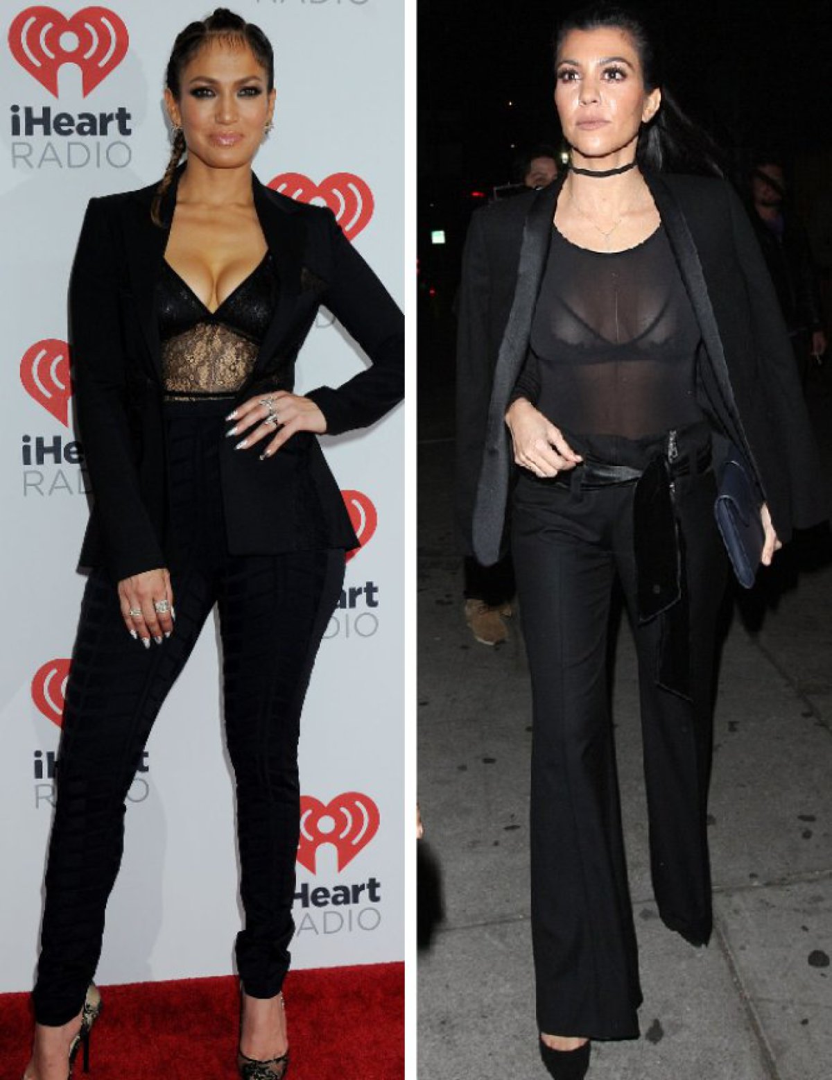 Fotos que demuestran que las Kardashian llevan años copiando a Jennifer Lopez