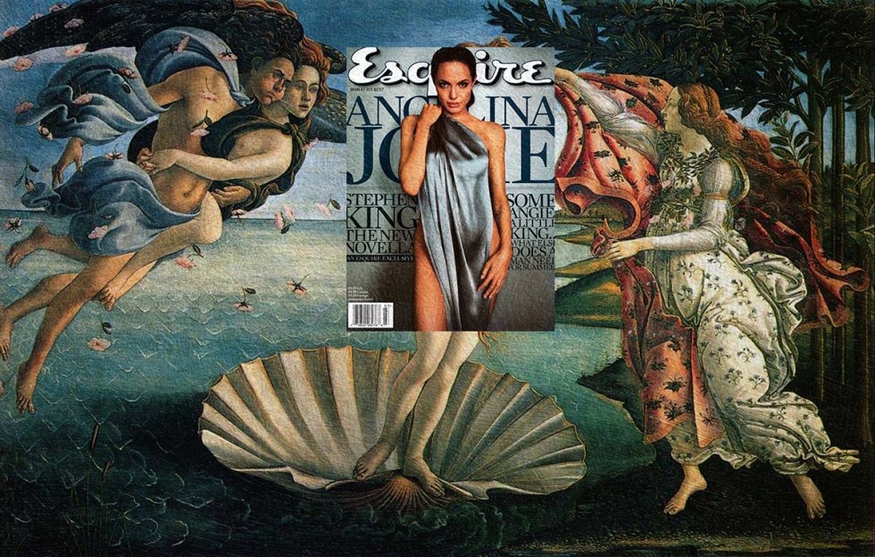 Angelina Jolie y Botticelli