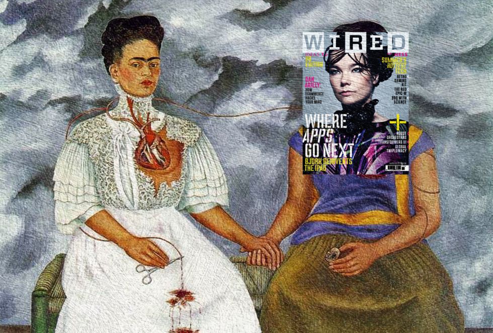 Björk: el alter ego de Frida Kahlo