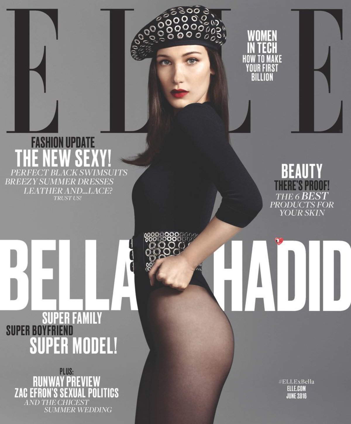 10 portadas que demuestran que Bella es la hermana 'cool' de las Hadid