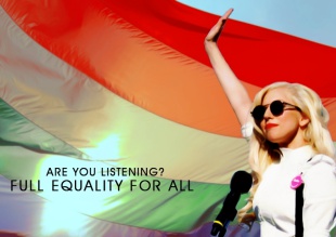 Los artistas apoyan al colectivo LGTB de la mejor manera que saben: cantando