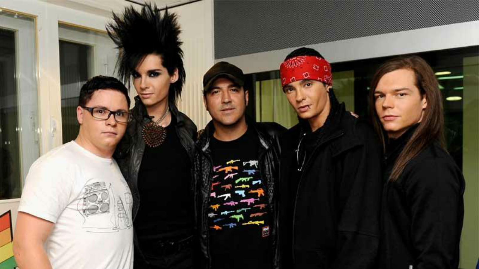 Tokio Hotel con Tony Aguilar