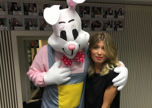 Cristina Boscá vuelve a estar feliz con su conejo