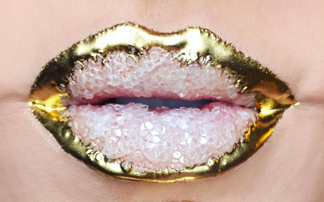 La última locura de Instagram son los labios geoda