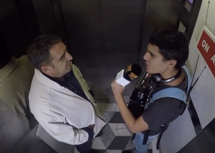 ¡Tony Da Cunha se adueña del ascensor de LOS40!