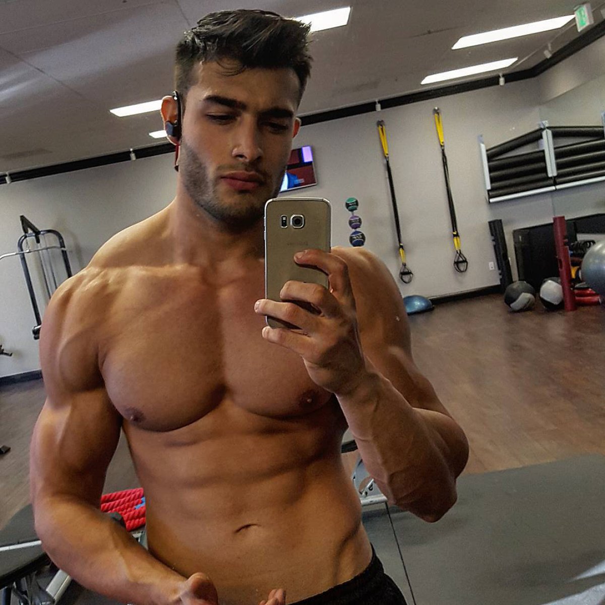 Sam Asghari.