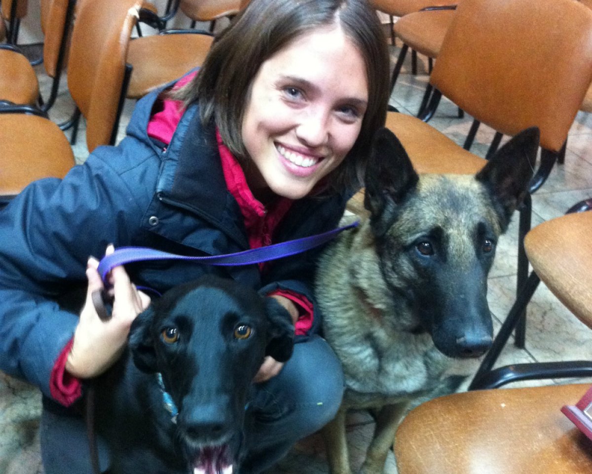 Elsa Pinilla, de Las Tess a entrenadora de perros