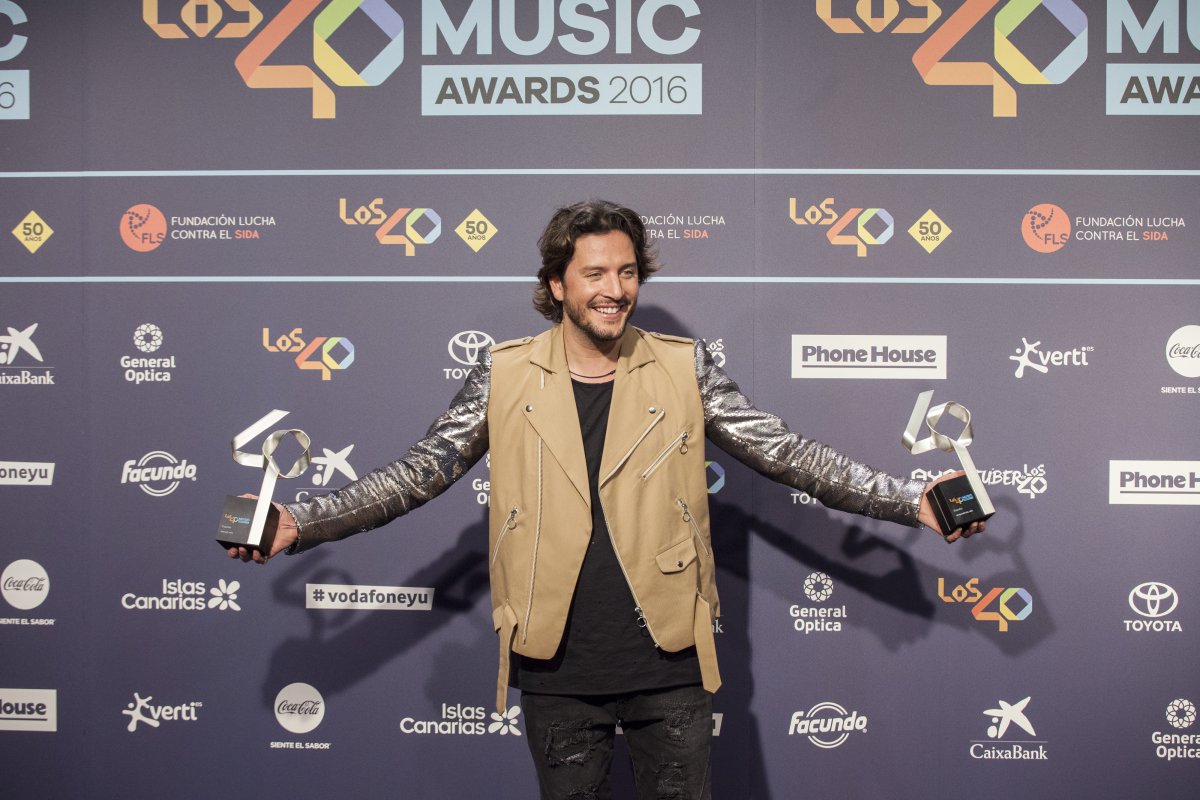 LOS40 Music Awards - Manuel Carrasco