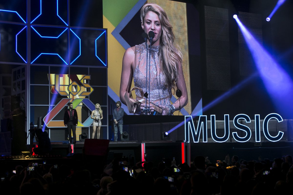 Shakira, la reina de LOS40 Music Awards