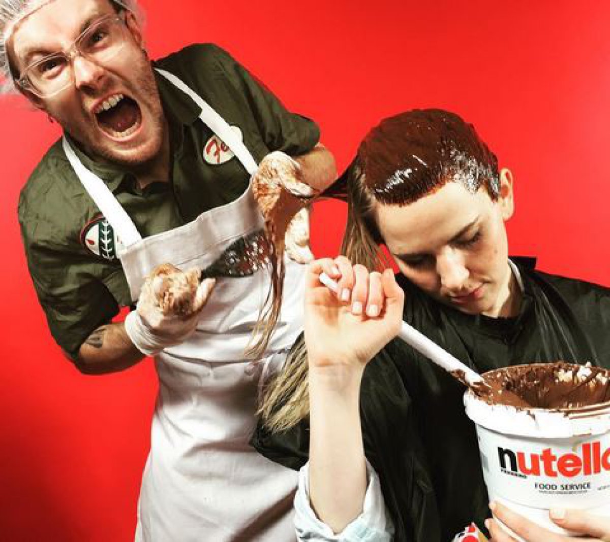 Teñirse con Nutella