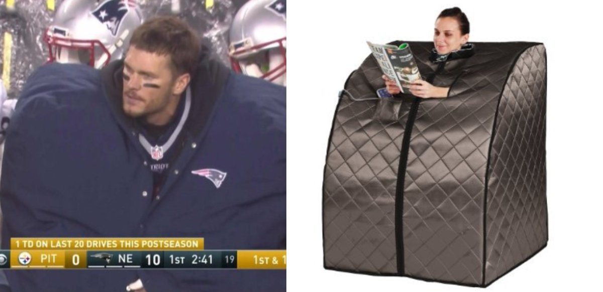 Tom Brady viral chaqueta