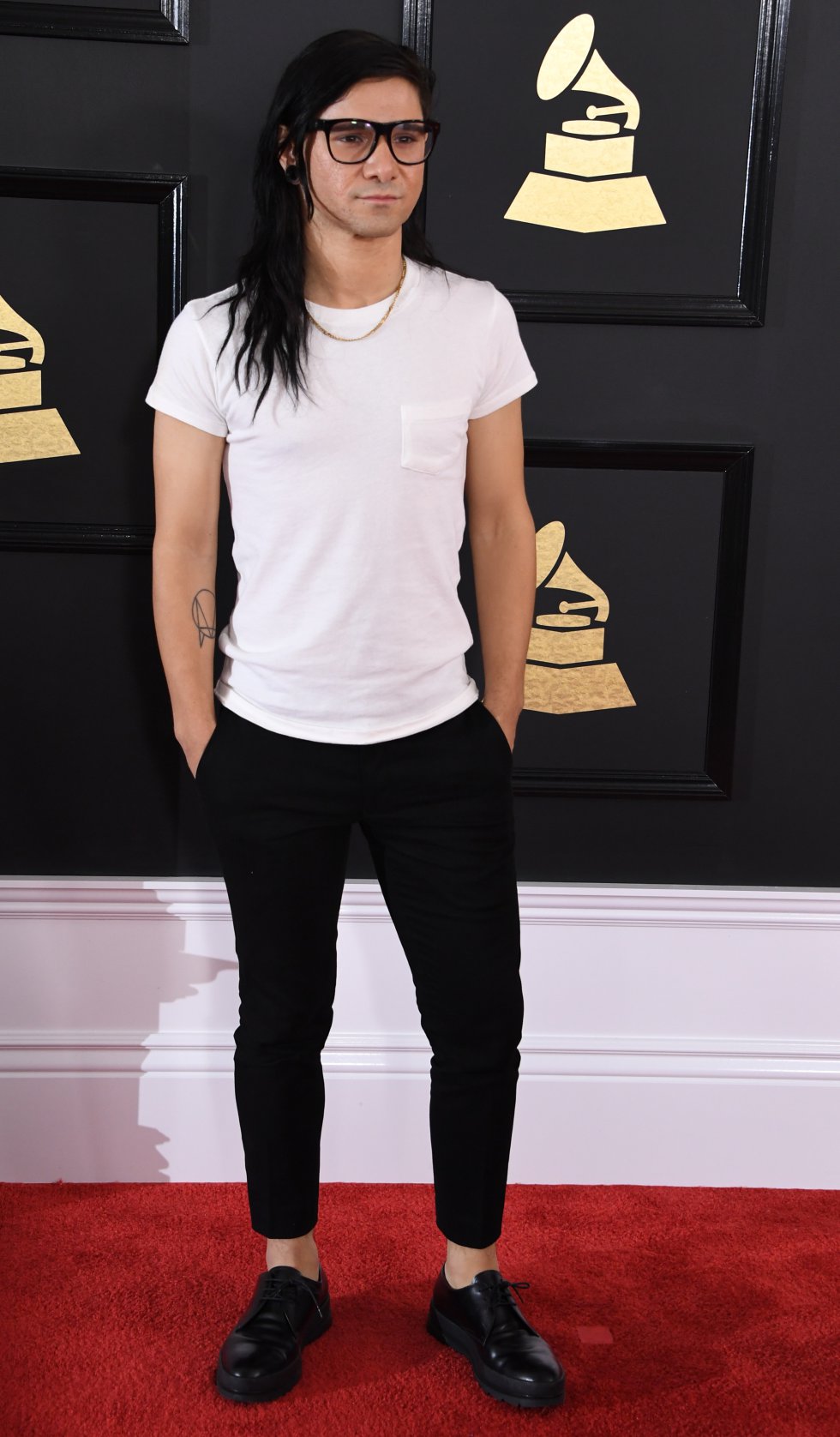 El sector masculino arriesgó en la alfombra roja de los Grammy 2017