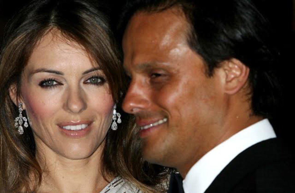 Liz Hurley y Arun Nayar