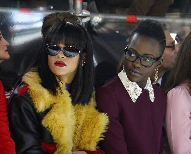 Rihanna y Lupita Nyong'o quieren protagonizar una película juntas