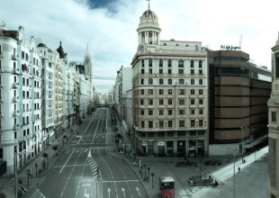 Madrid vacío, casi una quimera