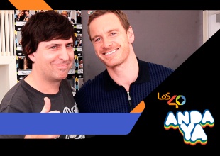 Michael Fassbender visita Anda Ya!