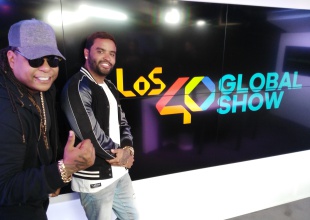 Zion & Lennox visitan 40 Global Show