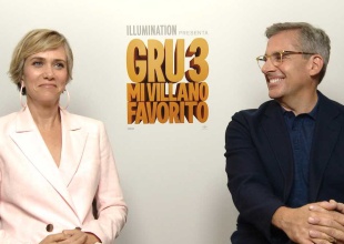 Esta es la entrevista más demencial de Kristen Wiig y Steve Carell, las voces de Gru 3