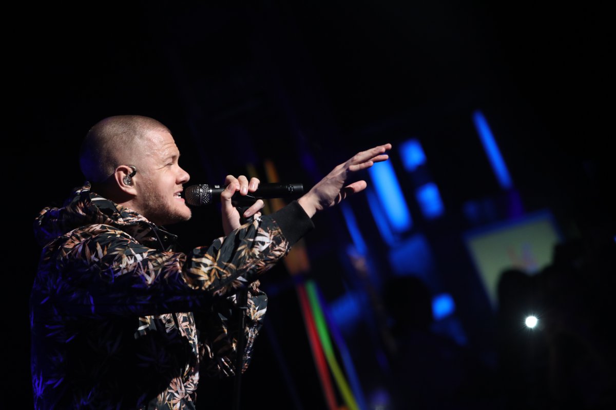 Los grandes momentazos del concierto de Imagine Dragons, foto a foto