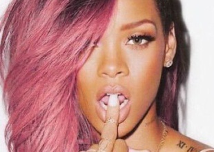 El nuevo color de pelo de Rihanna es fantasía real
