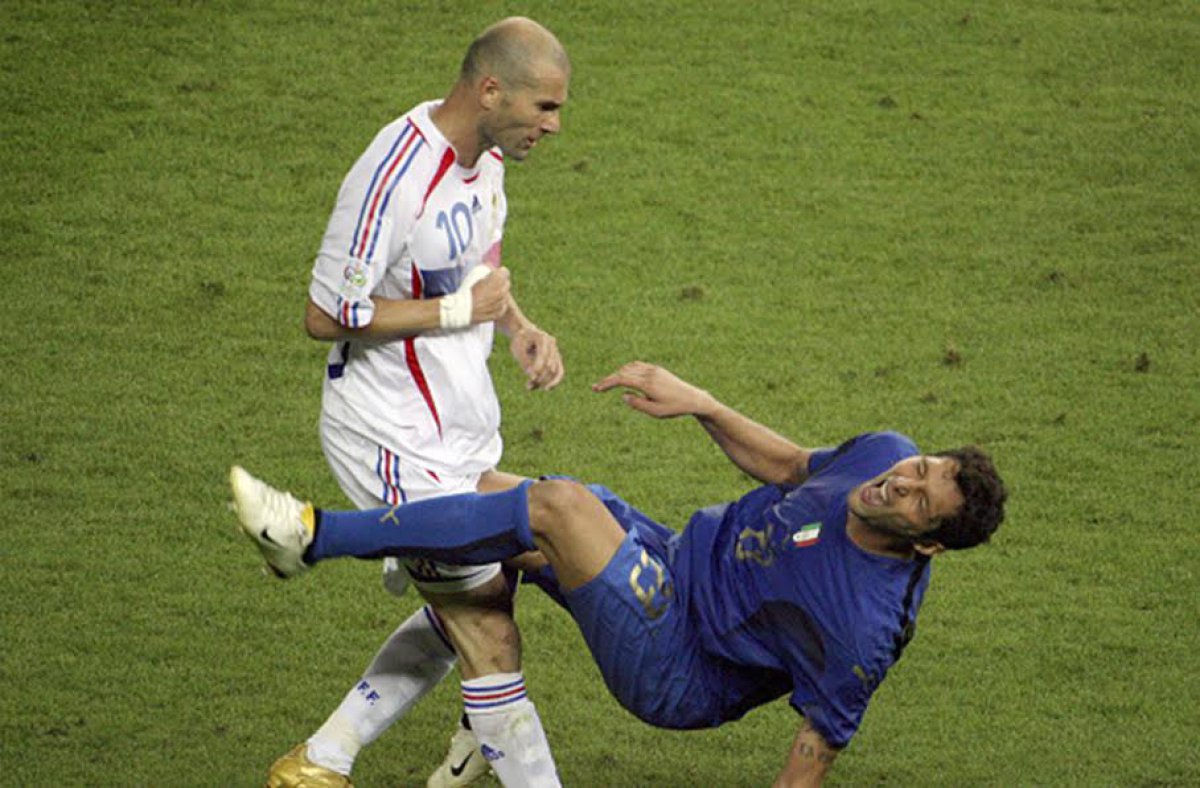 Zidane y Materazzi