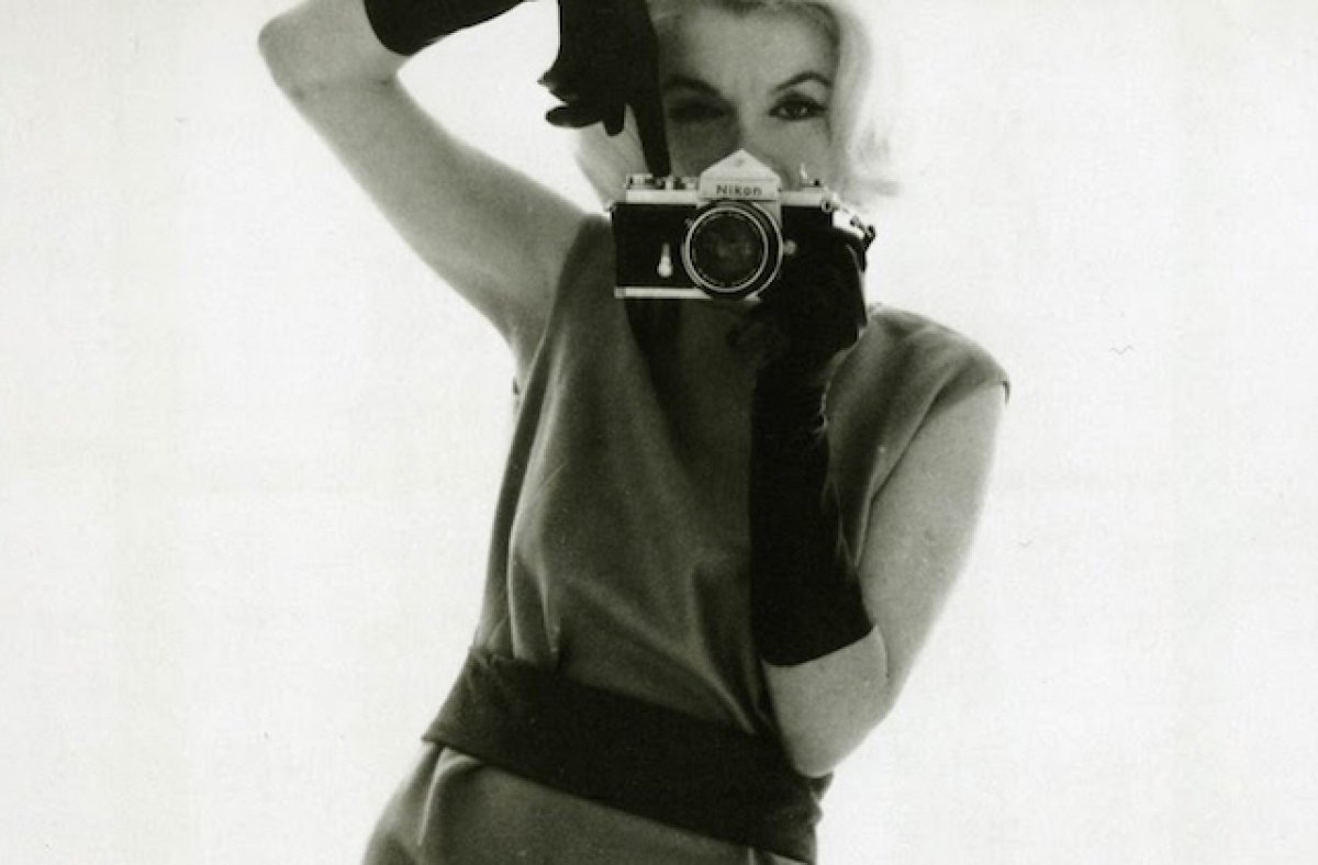 Marilyn y la cámara de fotos
