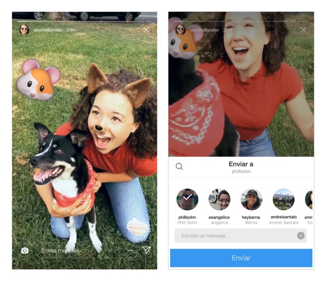 Compartir ‘Instagram Stories’ de forma secreta a tus amigos ya es posible