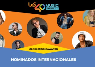 Nominados en la categoría internacional de LOS40 Music Awards