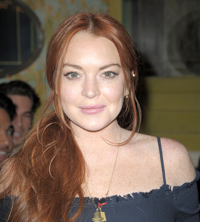 Lindsay Lohan revoluciona la Semana de la Moda de Madrid