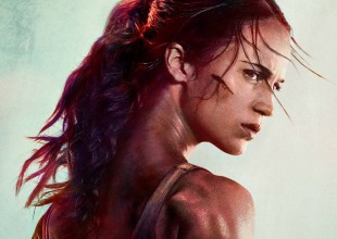 Lo que han hecho a Lara Croft en este póster de Tomb Raider no tiene nombre