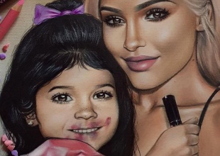 ¿Está Kylie Jenner confirmando su embarazo con este dibujo?