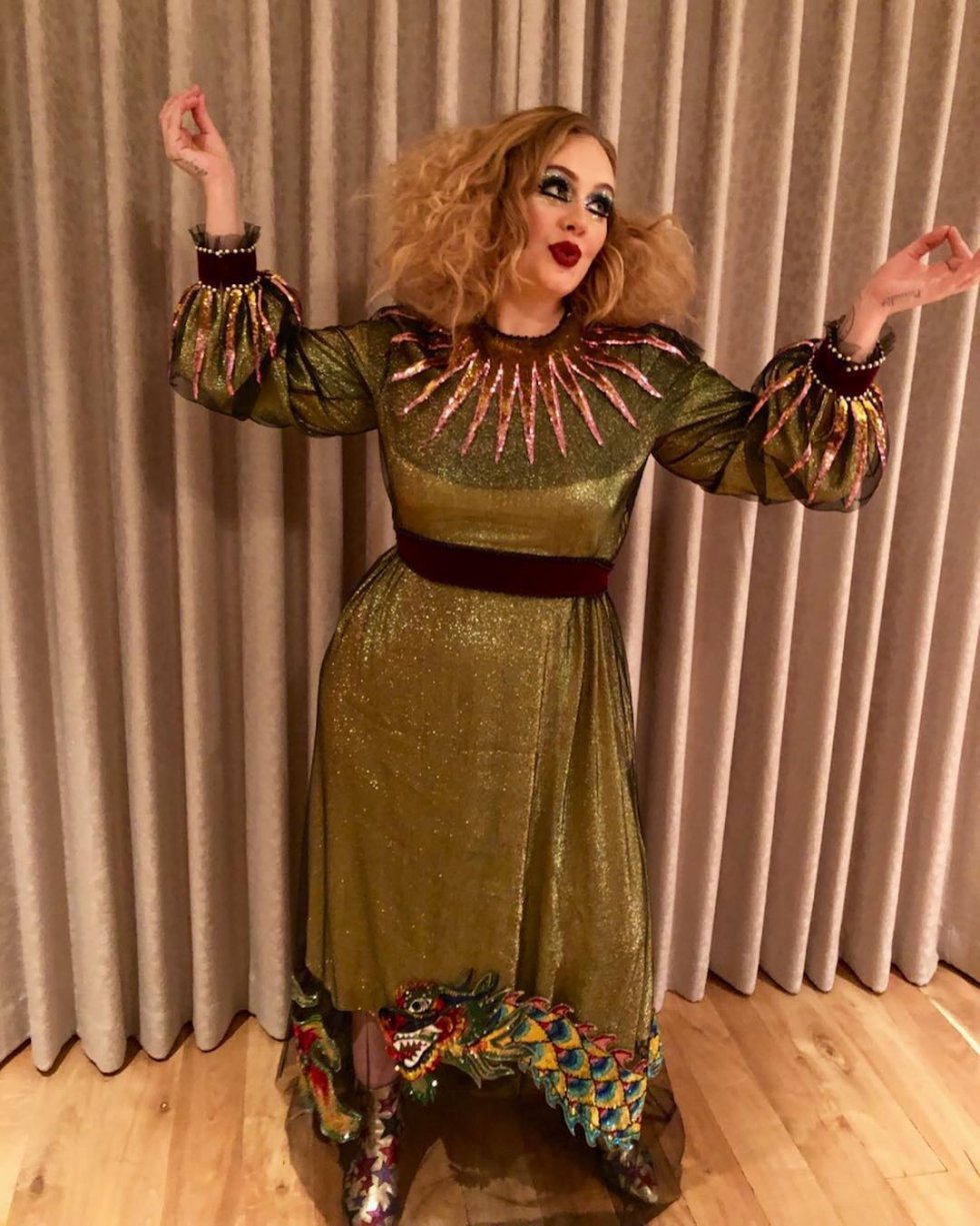 Adele y otros famosos ya se han disfrazado por Halloween