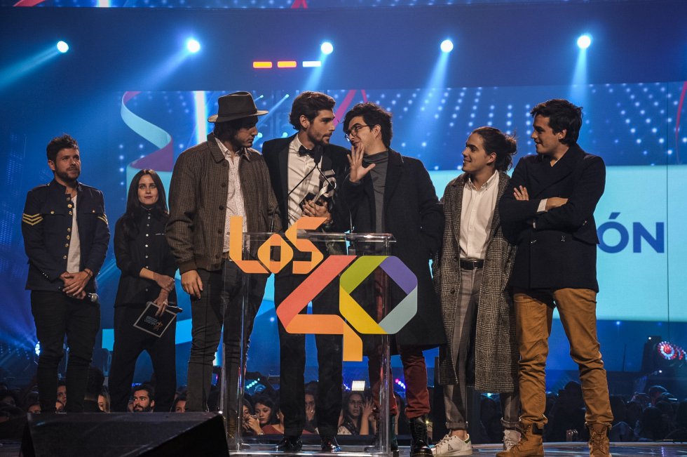 Estas fotos reflejan la alegría de todos los premiados de LOS40 Music Awards