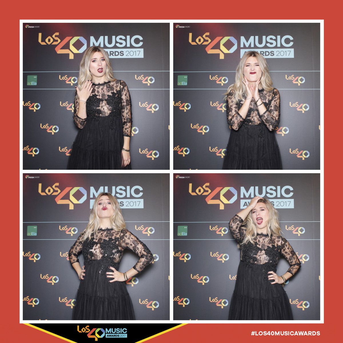 Las fotos más divertidas del fotomatón de LOS40 Music Awards