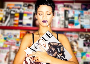 Rihanna, jefa de las portadas de revistas