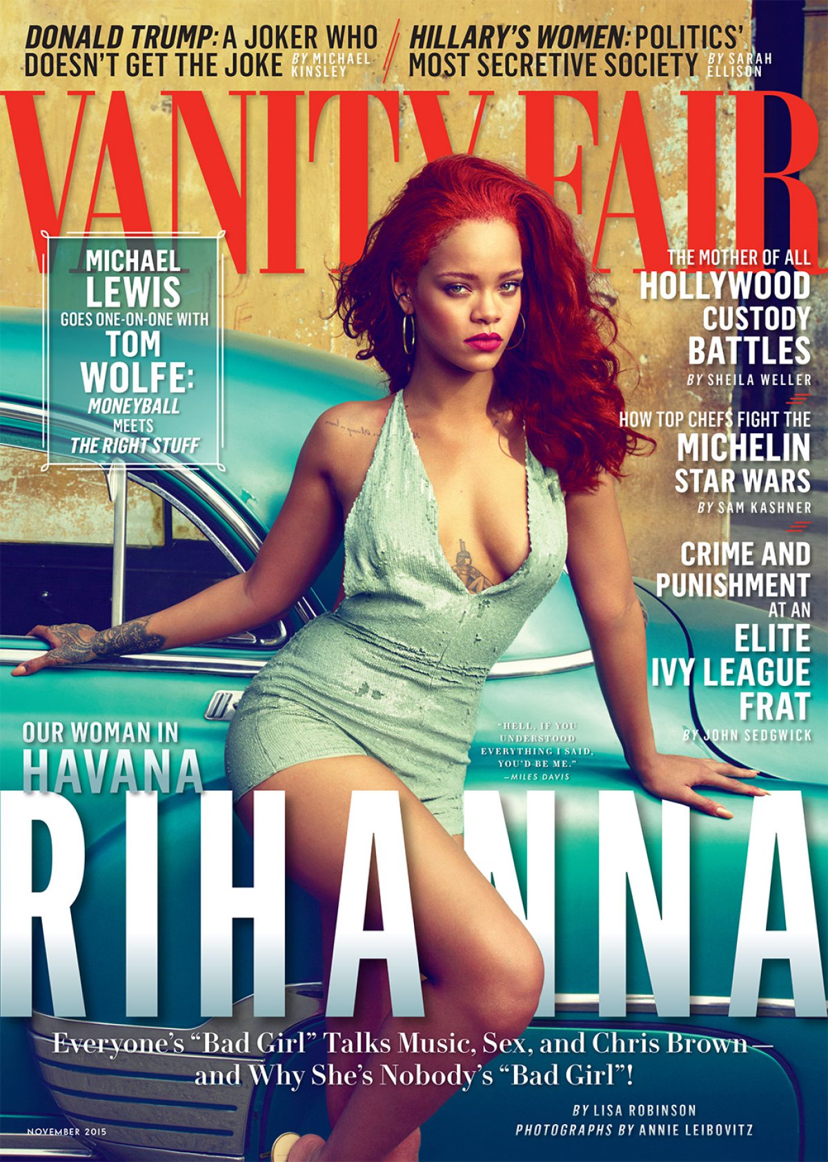 Rihanna, carne de portada