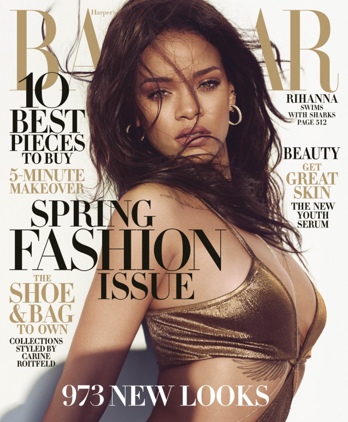 Rihanna, la auténtica jefa de las portadas de revistas de moda