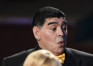 La estatua de Maradona que más mofas genera