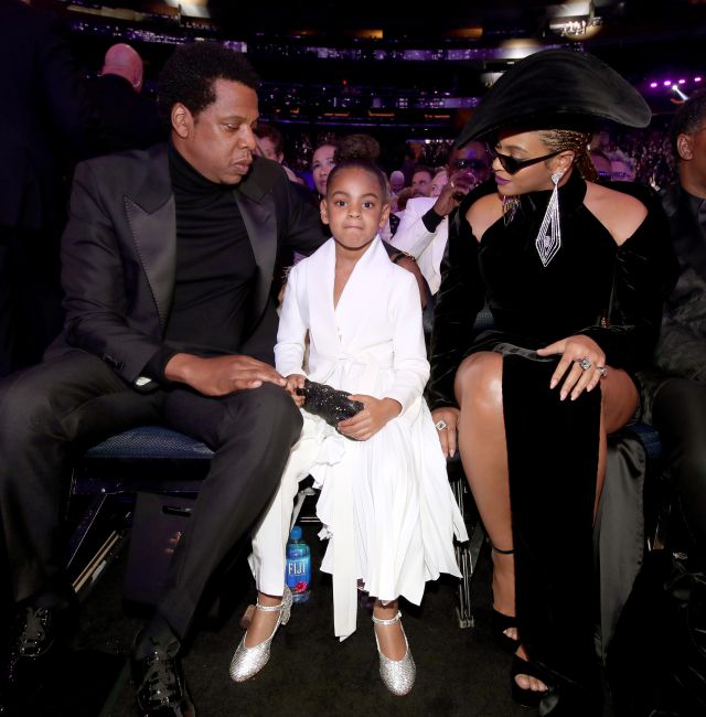 Blue Ivy (la hija de Beyoncé y Jay Z) demuestra, en los Grammy, quién manda en casa