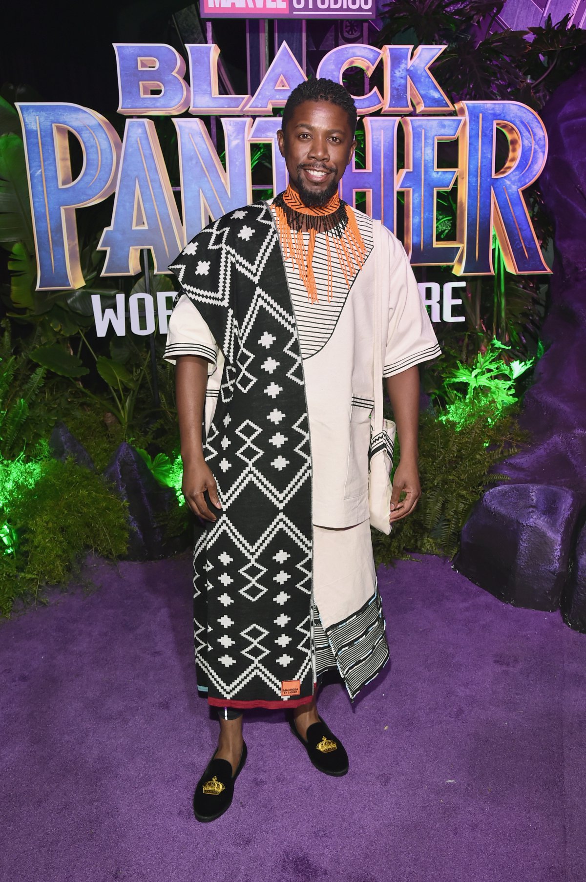 La alfombra roja del estreno mundial de Black Panther fue una fantasía