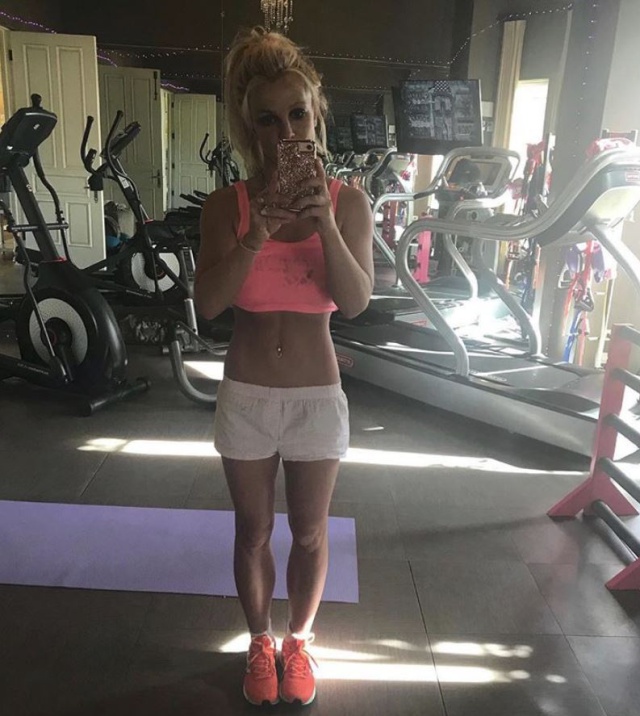 Esta es la rutina de ejercicios de Britney Spears para su operación bikini